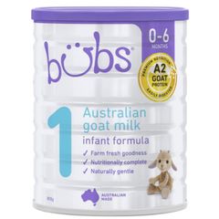 Sữa dê Bubs Goat Infant Formula 800g số 1