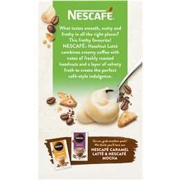 Nescafe Hazelnut Latte - Cafe Pha Sẵn Hộp 10 Gói - Mua 3 hộp -> 150k/ hộp