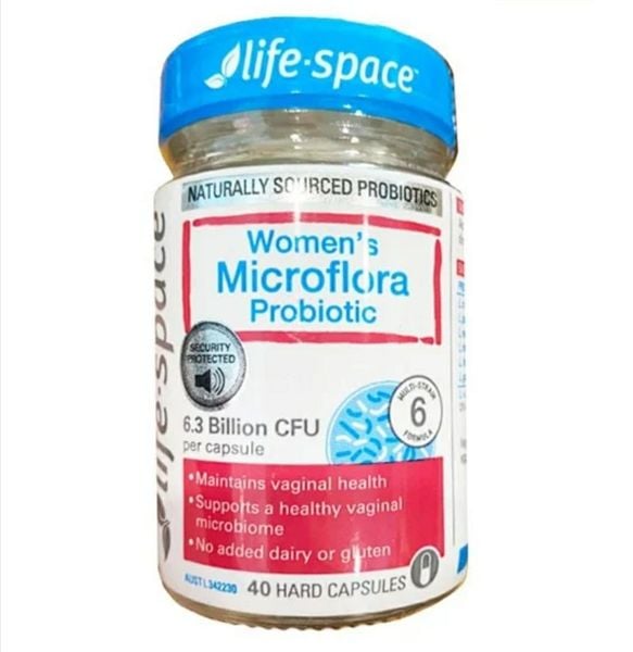Men vi sinh cho nữ giới Life Space Women’s Microflora Probiotic của Úc 40 viên