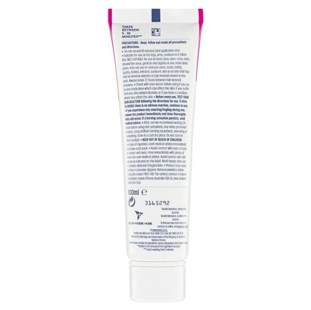 Kem Tẩy Lông Veet Pure Vùng Bikini Và Nách 100Ml