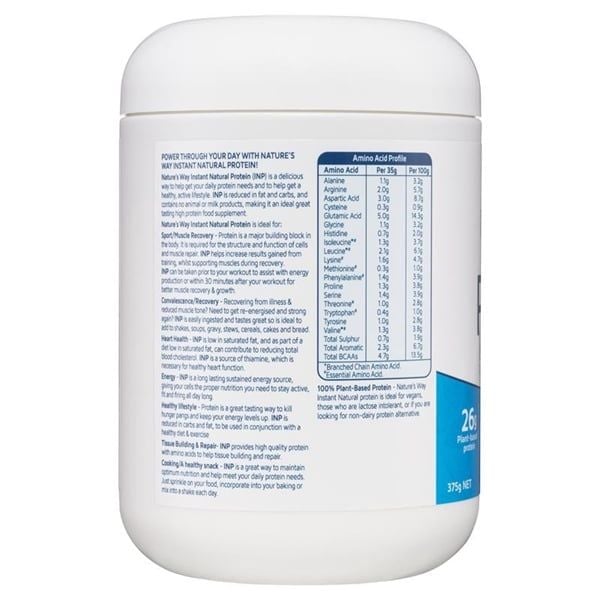 Bột Dinh Dưỡng Bổ Sung Protein Nature's Way Protein Plant-Based Vị Vani 375g
