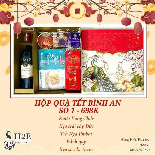 SET QUÀ TẾT BÌNH AN SỐ 1- 698K
