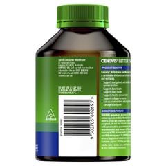 Viên uống bổ sung vitamin tổng hợp Cenovis Multivitamin & Minerals của Úc 200 viên