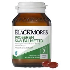 Viên uống hỗ trợ tuyến tiền liệt Blackmores Proseren Saw Palmetto của Úc 120 viên