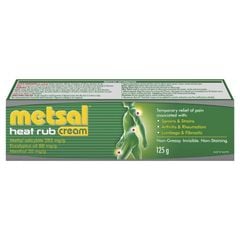 Metsal Heat Rub - Dầu Nóng Giảm Đau Tuýp 125g
