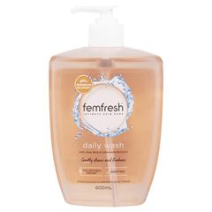Dung Dịch Vệ Sinh Femfresh Daily Wash Màu Cam 600ml