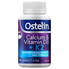 Viên Uống Cung Cấp Canxi Tối Ưu Ostelin Cal-DK2 Lọ 60 Viên