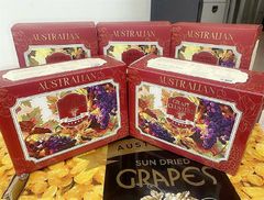Vỏ hộp đựng nho khô nguyên cành 500g