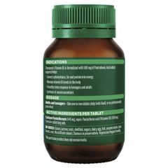 Viên Uống Bổ Sung Vitamin B5 Hỗ Trợ Giảm Căng Thẳng Thompson's B5 Pantothenic Acid 500mg Lọ 60 Viên