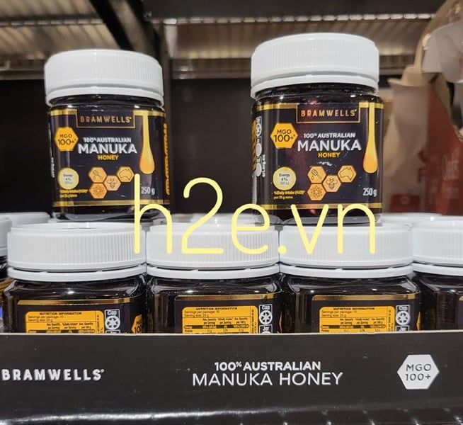 Mật ong manuka Bramwells MGO 100+ hũ 250g