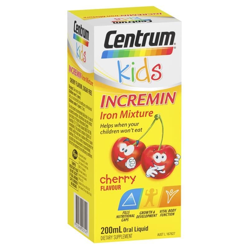 Centrum Kids Incremin - Siro Cho Trẻ Biếng Ăn 200ml