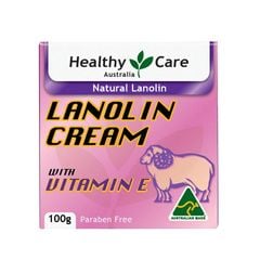 Kem cừu Healthy Care Natural Lanolin – Vitamin E Cream 100g