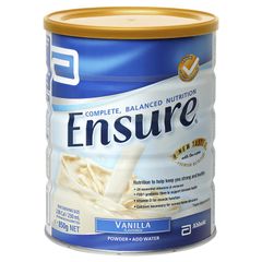 Sữa Abbott Ensure hương vani của Úc 850g