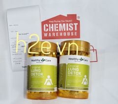 Healthy Care Lung Detox - Viên Hỗ Trợ Thải Độc Phổi 180 Viên