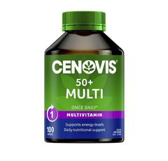 Vitamin Tổng Hợp Cho Người Trên 50 Tuổi Cenovis 50+ Multi Lọ 100 viên