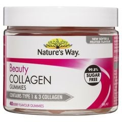 Kẹo dẻo bổ sung collagen Nature's Way Beauty  Collagen gummies của Úc 40 viên Date 12/2024