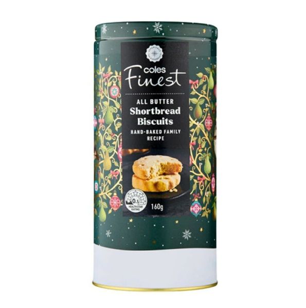 Bánh Quy Bơ Coles FinestI Made In Scotland Hộp 160g