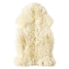 Thảm lông da cừu màu trắng - 60cm