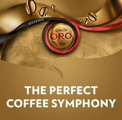 Cà phê Lavazza nguyên hạt đã rang Full Arabica Oro Qualita - gói 1kg