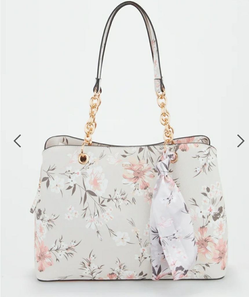 Túi nhiều ngăn dáng to LAURA JONES - tặng kèm khăn quàng thời trang