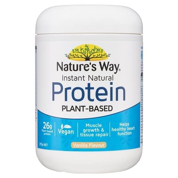 Bột Dinh Dưỡng Bổ Sung Protein Nature's Way Protein Plant-Based Vị Vani 375g