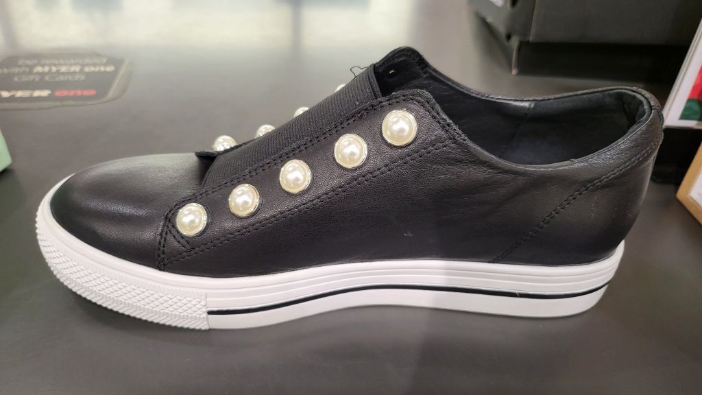 Giày da Ý hiệu Zazou màu đen