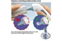 Máy đo nhiệt độ điện tử Braun của Đức