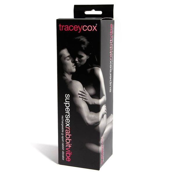 Tracey Cox Supersex - Máy Rung Thỏ Pin Sạc Màu Đen