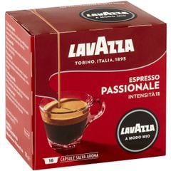 Cafe viên nén Lavazza A Modo Mio Espresso Passionale - Hộp 16 Viên