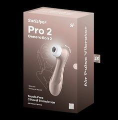 Satisfyer Pro 2 Generation 2 - Máy Mát Xa Kích Thích Âm Vật Với Công Nghệ Thổi Khí Đỉnh Cao MÀU KEM