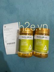 Healthy Care Lung Detox - Viên Hỗ Trợ Thải Độc Phổi 180 Viên