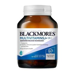 Vitamin cho người trên 50 tuổi Blackmores Multivitamins For 50+ 60 Tablets