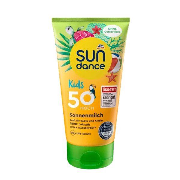 Kem Chống Nắng Cho Trẻ Em SUNDANCE Kids Sonnenmilch Spf 50 Của Đức Tuýp 150ml