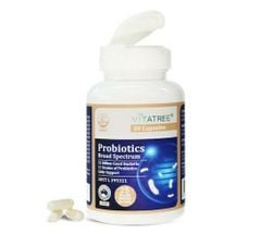 Men Vi Sinh Bổ Sung Lợi Khuẩn Vitatree Probiotic Broad Spectrum lọ 30 Viên Date 12/2025