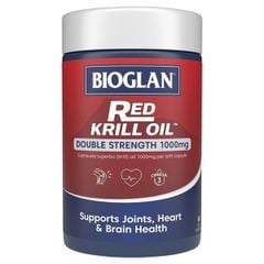 Dầu Nhuyễn Thể Bioglan Red Krill Oil 1000mg Lọ 60 Viên