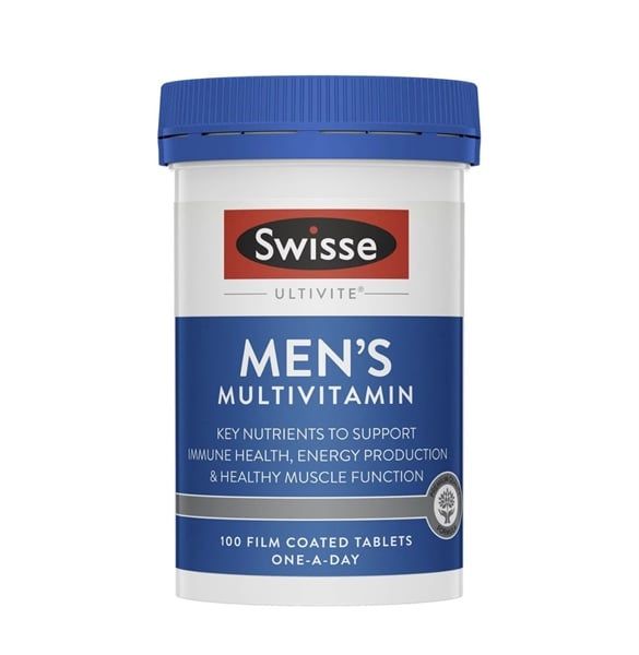 Vitamin Tổng hợp Swisse dành cho nam 100 viên - Swisse Mens Multivitamin 100 Tablets