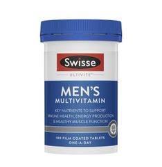 Vitamin Tổng hợp Swisse dành cho nam 100 viên - Swisse Mens Multivitamin 100 Tablets