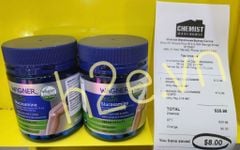 Viên uống bổ sụn khớp cho người ăn chay Wagner Vegan Glucosamine - lọ 60 viên
