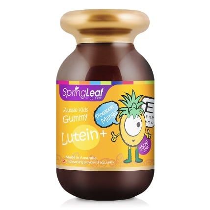 Viên Nhai Hỗ Trợ Mắt Cho Bé Spring Leaf Aussie Lutein Kids Gummy 150g