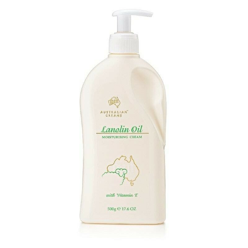 Lanolin Oil Moisturising Cream - Kem Dưỡng Da Mỡ Cừu Chai 500g