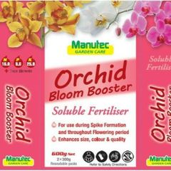 Manutec Garden Care Phân Bón Cao Cấp Cho Hoa Lan và Hoa Nhật Quỳnh Orchid Bloom Booster (Hộp 2 Gói x 300g)