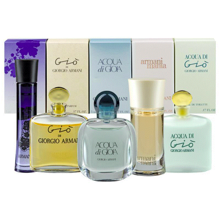 Aprender acerca 53+ imagen giorgio armani mini sets