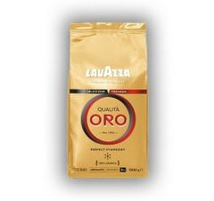 Cà phê Lavazza nguyên hạt đã rang Full Arabica Oro Qualita - gói 1kg