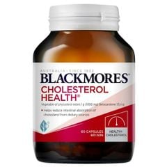 Viên Uống Blackmores Cholesterol Health Hỗ Trợ Giảm Mỡ Máu của Úc 60 viên