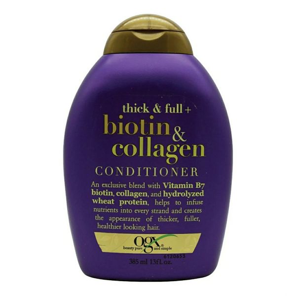 CẶP 2 DẦU XẢ KÍCH THÍCH MỌC TÓC OGX BIOTIN COLLAGEN - 385ml