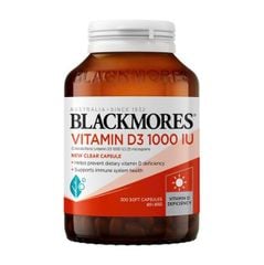 Viên Uống Bổ Sung Vitamin D3 1000IU Blackmores Lọ 300 Viên