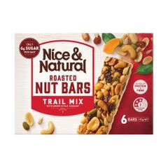 Thanh bánh Hạt tổng hợp Protein Nuts Bars Trail Mix - hộp 6 thanh