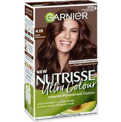 Thuốc Nhuộm Tóc Nâu Hạt Dẻ Đá Garnier Nutrisse Ultra Colour 4.15 Iced Chestnut