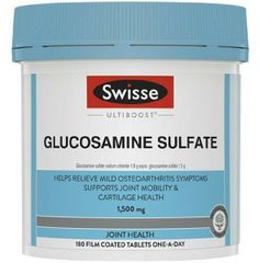 Viên uống bổ xương khớp Swisse Glucosamine Sulfate 1500mg - lọ 180 viên