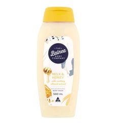 Sữa tắm Balnea Body Wash chai 500 ml - Hương sữa mật ong